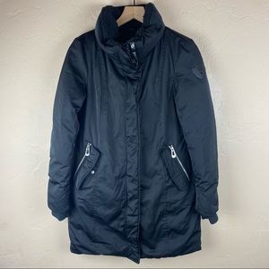 Noize Black Winter Coat Parka Small Petite
